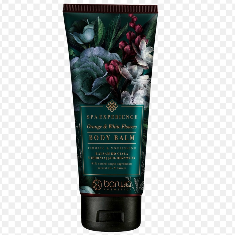 Brand New Orange & White Flowers Body Balm - Unisex